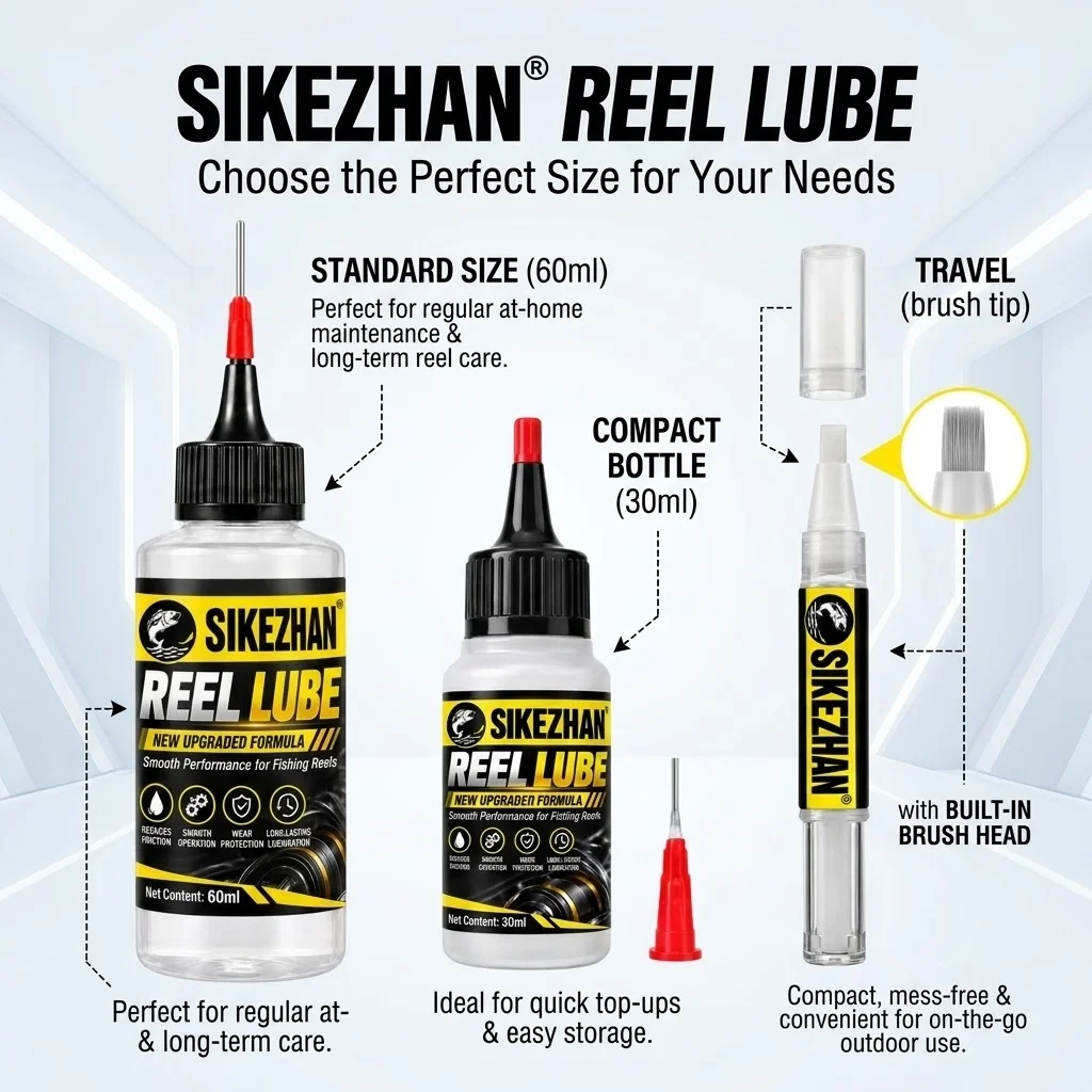 Fishing Reel Synthetic Oil Lub - огляд і ціна Reel Oil