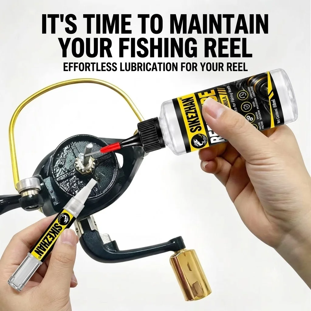 Fishing Reel Synthetic Oil Lub - огляд і ціна Reel Oil