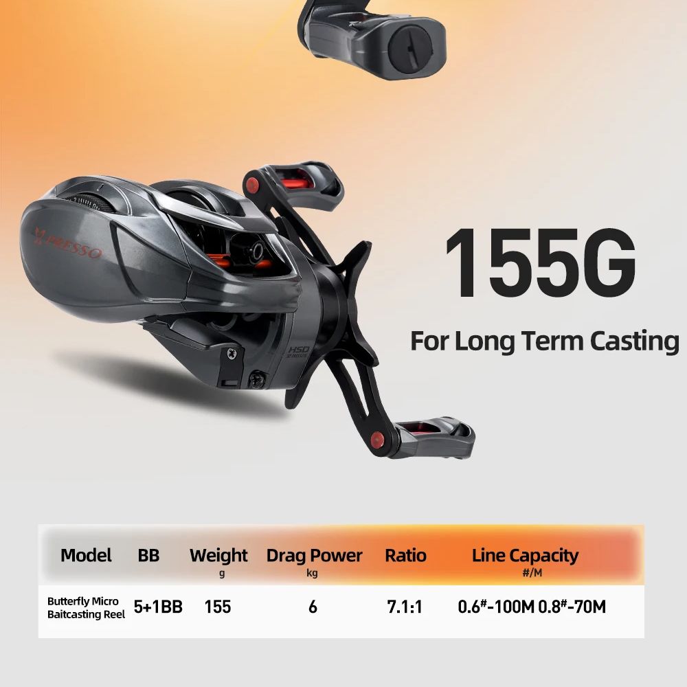 HASIDA BFS Carbon Fiber Fishin - огляд і ціна Spincast Reel