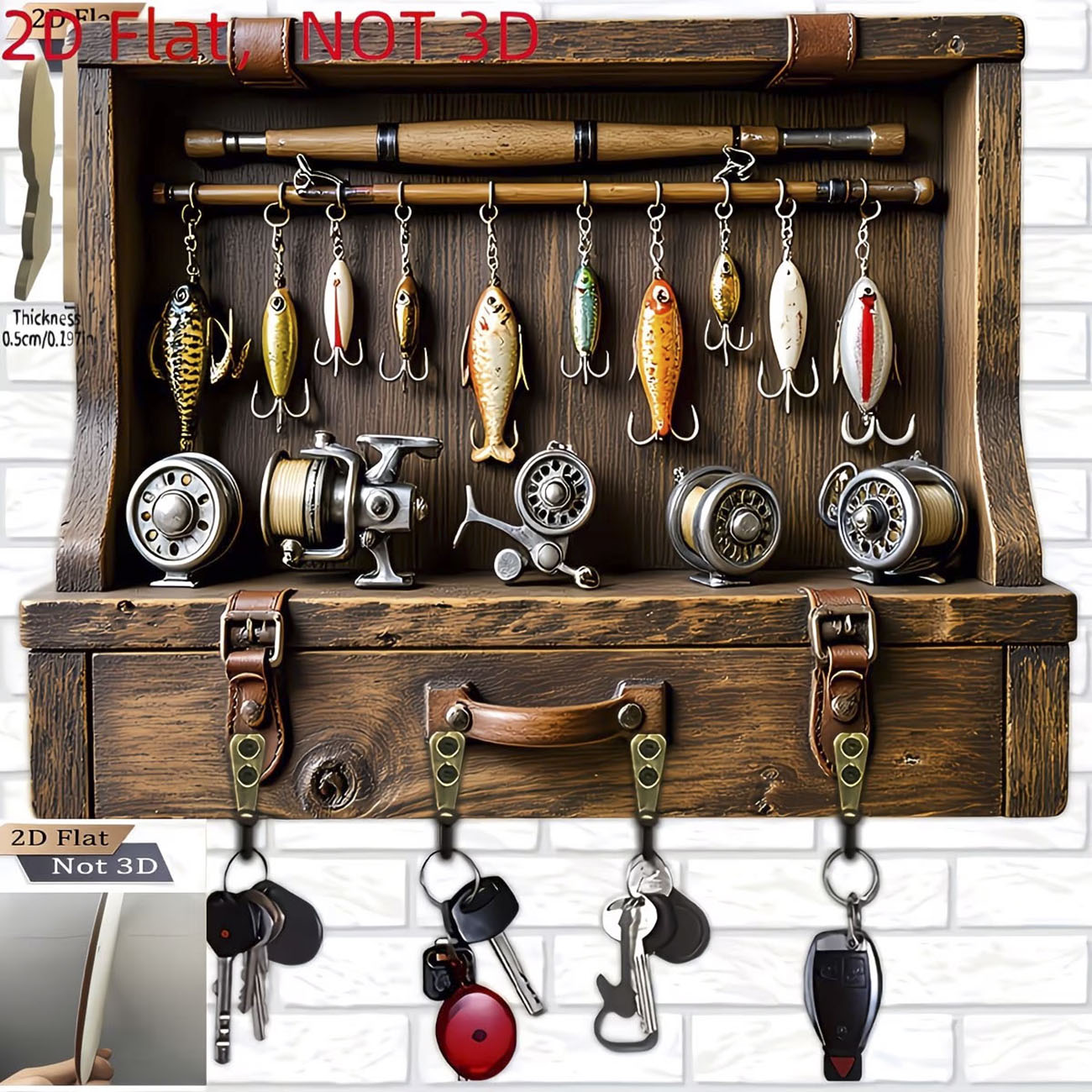 Vintage Fishing Lure Key Hange - огляд і ціна Fly Reel